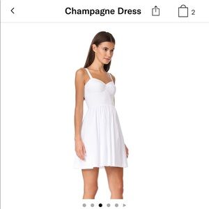 Amanda Uprichard Champagne Dress